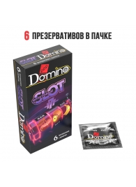 Ароматизированные презервативы DOMINO  Фруктовый слот  - 6 шт. - Domino - купить с доставкой в Архангельске