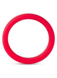 Красное эрекционное кольцо Silicone Go Pro Cock Ring - Blush Novelties - в Архангельске купить с доставкой