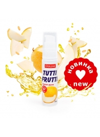 Гель-смазка Tutti-frutti со вкусом сочной дыни - 30 гр. - Биоритм - купить с доставкой в Архангельске