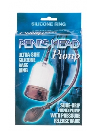Помпа на головку фаллоса Penis Head Pump - Seven Creations - в Архангельске купить с доставкой