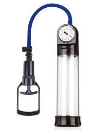 Прозрачная вакуумная помпа Sex Expert с манометром - Sex Expert - в Архангельске купить с доставкой