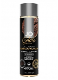 Лубрикант с ароматом шоколада JO GELATO DECADENT DOUBLE CHOCOLATE - 120 мл. - System JO - купить с доставкой в Архангельске