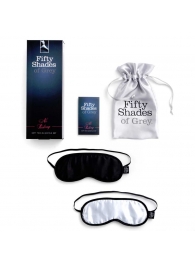 Набор из двух масок на глаза Soft Blindfold Twin Pack - Fifty Shades of Grey - купить с доставкой в Архангельске