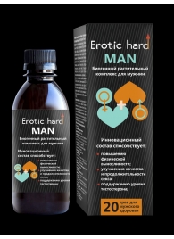 Мужской биогенный концентрат для усиления эрекции Erotic hard Man - 250 мл. - Erotic Hard - купить с доставкой в Архангельске