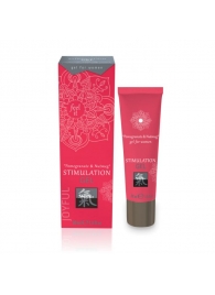 Возбуждающий интимный гель для двоих STIMULATION GEL Pomegranate   Nutmeg - 30 мл. - Shiatsu - купить с доставкой в Архангельске