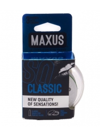 Классические презервативы в пластиковом кейсе MAXUS Classic - 3 шт. - Maxus - купить с доставкой в Архангельске