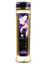 Массажное масло Libido Exotic Fruits с ароматом экзотических фруктов - 240 мл. - Shunga - купить с доставкой в Архангельске