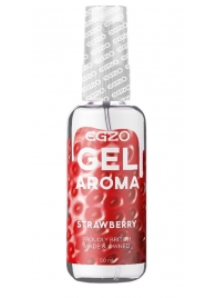 Интимный лубрикант EGZO AROMA с ароматом клубники - 50 мл. - EGZO - купить с доставкой в Архангельске