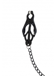 Зажимы на соски Darkside с цепочкой - Lola Games - купить с доставкой в Архангельске