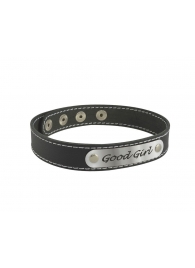 Чокер с белой строчкой Good Girl - Sitabella - купить с доставкой в Архангельске