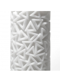 Белый 3D мастурбатор PILE - Tenga - в Архангельске купить с доставкой