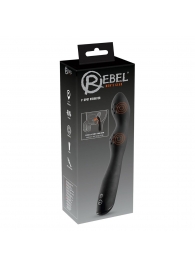 Черный вибромассажер простаты P-Spot - 23,5 см. - Orion - в Архангельске купить с доставкой