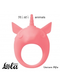 Оранжевое эрекционное кольцо Unicorn Alfie - Lola Games - в Архангельске купить с доставкой