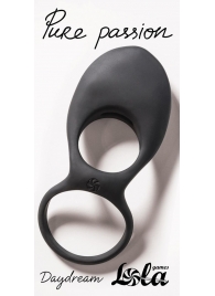 Черное эрекционное виброкольцо Daydream - Lola Games - в Архангельске купить с доставкой