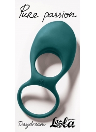 Зеленое эрекционное виброкольцо Daydream - Lola Games - в Архангельске купить с доставкой