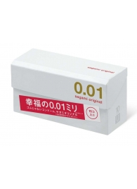 Супер тонкие презервативы Sagami Original 0.01 - 10 шт. - Sagami - купить с доставкой в Архангельске