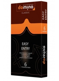 Презервативы с увеличенным количеством смазки DOMINO Easy Entry - 6 шт. - Domino - купить с доставкой в Архангельске