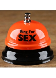 Настольный звонок RING FOR SEX - Сима-Ленд - купить с доставкой в Архангельске