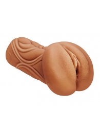 Кофейный мастурбатор-вагина Dumpling - Lola Games - в Архангельске купить с доставкой