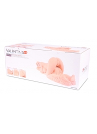 Мастурбатор-полуторс Valentina с двойным слоем материала - KOKOS - в Архангельске купить с доставкой