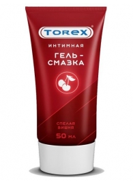 Смазка на водной основе TOREX  Спелая вишня  - 50 мл. - Torex - купить с доставкой в Архангельске