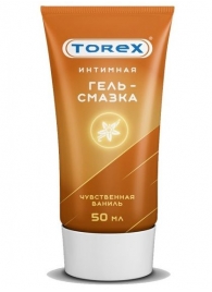 Смазка на водной основе TOREX  Чувственная ваниль  - 50 мл. - Torex - купить с доставкой в Архангельске