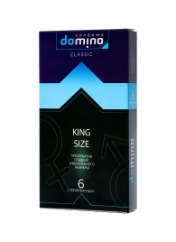 Презервативы увеличенного размера DOMINO Classic King size - 6 шт. - Domino - купить с доставкой в Архангельске