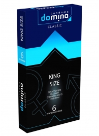 Презервативы увеличенного размера DOMINO Classic King size - 6 шт. - Domino - купить с доставкой в Архангельске