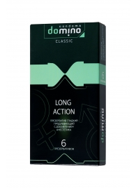 Презервативы с пролонгирующим эффектом DOMINO Classic Long action - 6 шт. - Domino - купить с доставкой в Архангельске