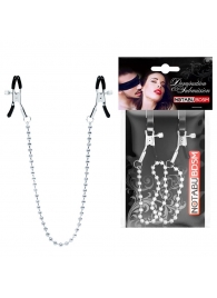 Оригинальные зажимы на соски с бусами - Notabu - купить с доставкой в Архангельске