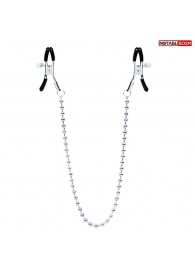 Оригинальные зажимы на соски с бусами - Notabu - купить с доставкой в Архангельске