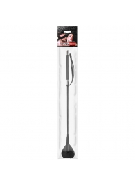 Черный стек с наконечником-сердечком - 54 см. - Notabu - купить с доставкой в Архангельске