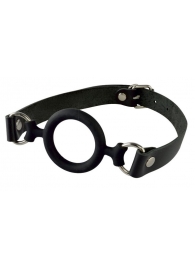 Черный кляп-рамка на регулируемых ремешках - Sitabella - купить с доставкой в Архангельске