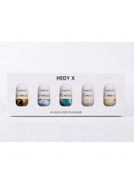 Набор из 5 мастурбаторов Hedy X5 Mixed - Svakom - в Архангельске купить с доставкой