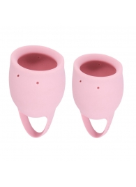 Набор из 2 розовых менструальных чаш Magnolia - Lola Games - купить с доставкой в Архангельске