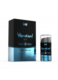 Жидкий интимный гель с эффектом вибрации Vibration! Ice - 15 мл. - INTT - купить с доставкой в Архангельске