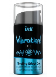 Жидкий интимный гель с эффектом вибрации Vibration! Ice - 15 мл. - INTT - купить с доставкой в Архангельске