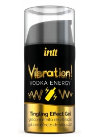 Жидкий интимный гель с эффектом вибрации Vibration! Vodka Energy - 15 мл. - INTT - купить с доставкой в Архангельске