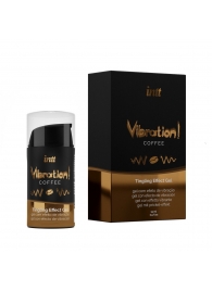 Жидкий интимный гель с эффектом вибрации Vibration! Coffee - 15 мл. - INTT - купить с доставкой в Архангельске