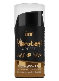 Жидкий интимный гель с эффектом вибрации Vibration! Coffee - 15 мл. - INTT - купить с доставкой в Архангельске