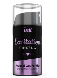 Женский возбуждающий интимный гель Excitation Ginseng - 15 мл. - INTT - купить с доставкой в Архангельске