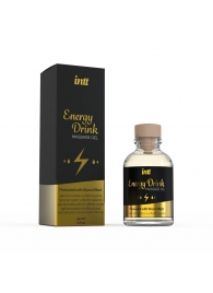 Массажный гель с согревающим эффектом Energy Drink - 30 мл. - INTT - купить с доставкой в Архангельске