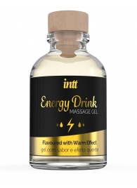 Массажный гель с согревающим эффектом Energy Drink - 30 мл. - INTT - купить с доставкой в Архангельске