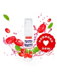 Гель-смазка Tutti-frutti со вкусом барбариса - 30 гр. - Биоритм - купить с доставкой в Архангельске