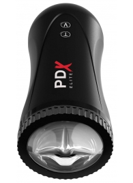 Черный автоматический мастурбатор-ротик Moto Stroker - Pipedream - в Архангельске купить с доставкой