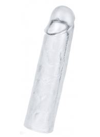 Прозрачная насадка-удлинитель Flawless Clear Penis Sleeve Add 1 - 15,5 см. - Lovetoy - в Архангельске купить с доставкой