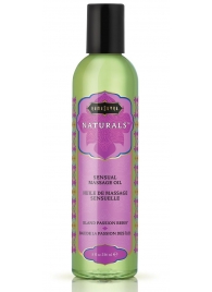Массажное масло Naturals Island Passion Berry с ароматом тропических фруктов - 236 мл. - Kama Sutra - купить с доставкой в Архангельске
