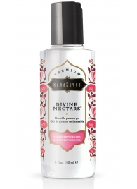Гель-лубрикант на водной основе Divine Nectars Strawberry Dream с ароматом клубники - 150 мл. - Kama Sutra - купить с доставкой в Архангельске