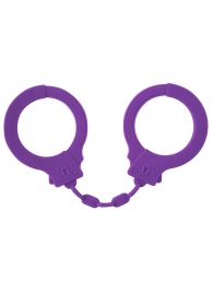 Фиолетовые силиконовые поножи Limitation - Lola Games - купить с доставкой в Архангельске