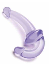 Фиолетовый безремневой страпон Strapless Strap-On - Lux Fetish - купить с доставкой в Архангельске